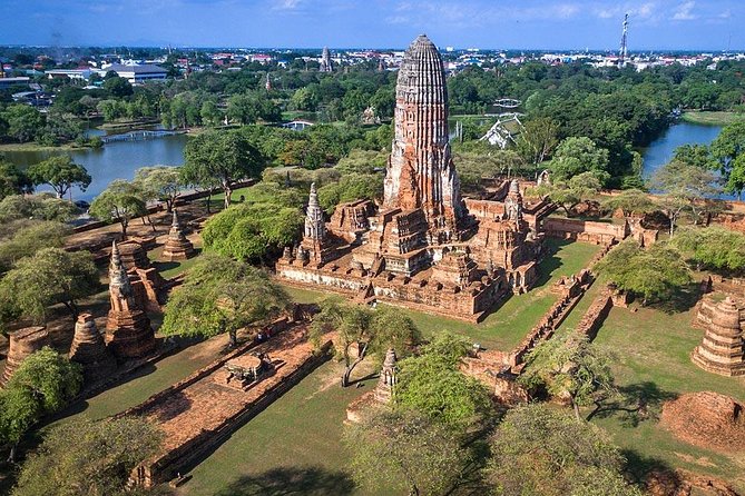 Colors of Ayutthaya: UNESCO Heritage Biking Tour with Transfer from Bangkok (Minimum 2 Pax)
